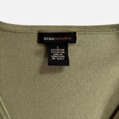 Y2K Deadstock BCBG Ribbon Top (S)