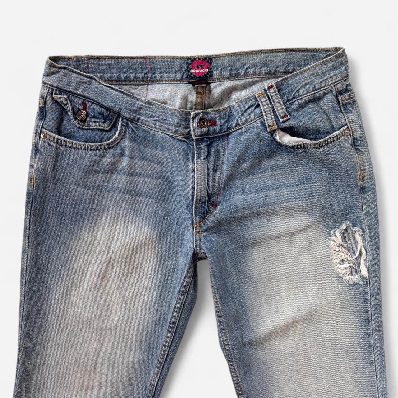 Y2K Fiorucci Low Rise Jeans (M)