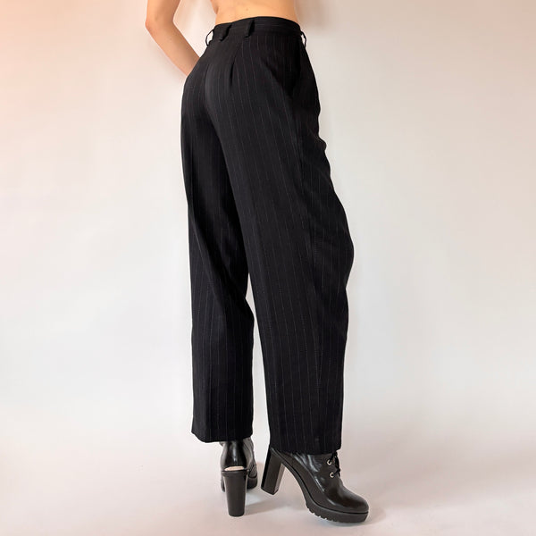 90s Pinstripe Trousers (S)