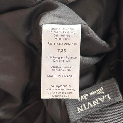 2014 Lanvin Fuzzy Tinsel Skirt (S)