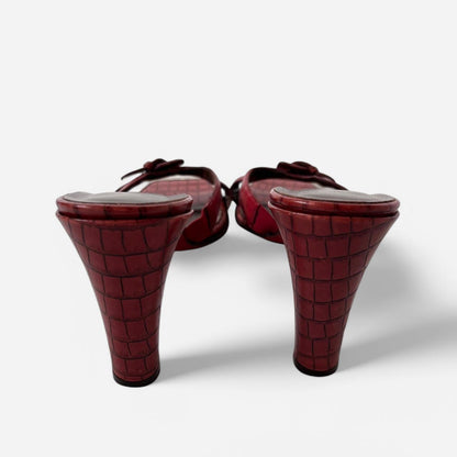 Y2K Buckle Heels (7.5)