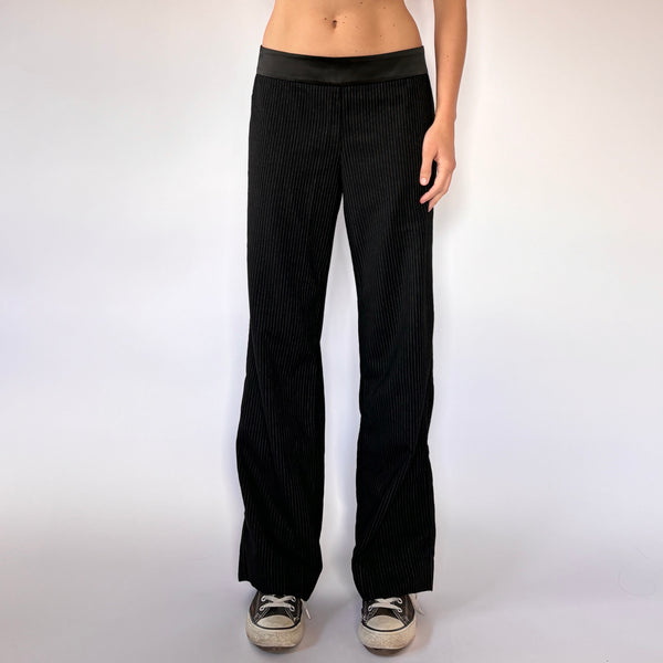 Bebe Pinstripe Trousers (S)