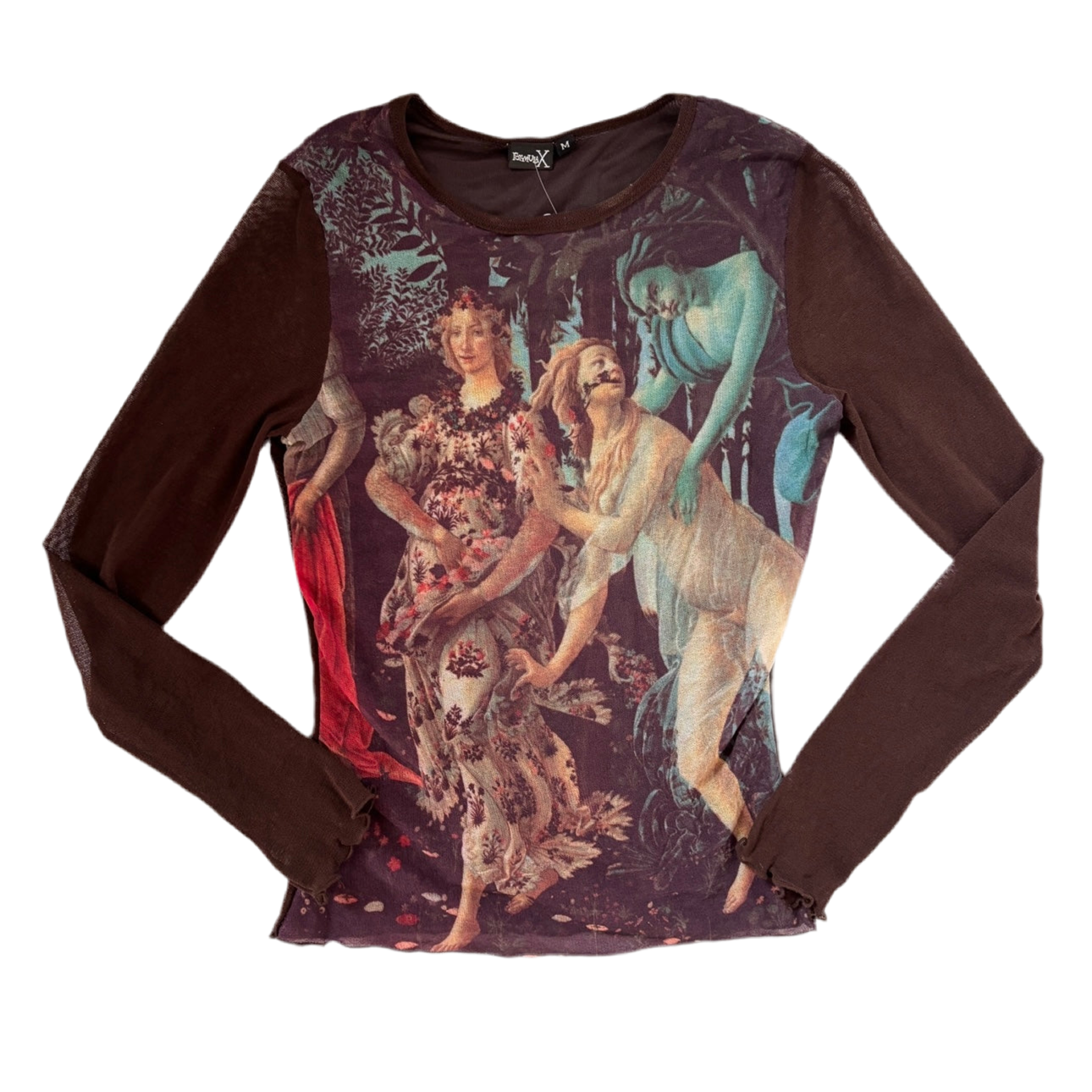 90s Renaissance Mesh Top (S/M)