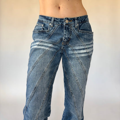 Y2K Rave Jeans (S)