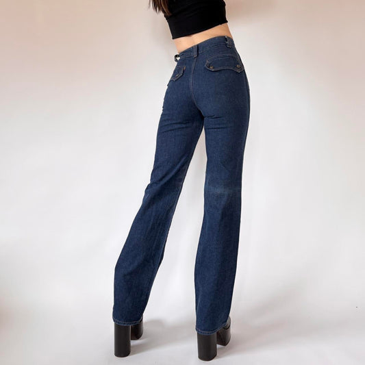 70s Dark Wash Jeans (XXS)