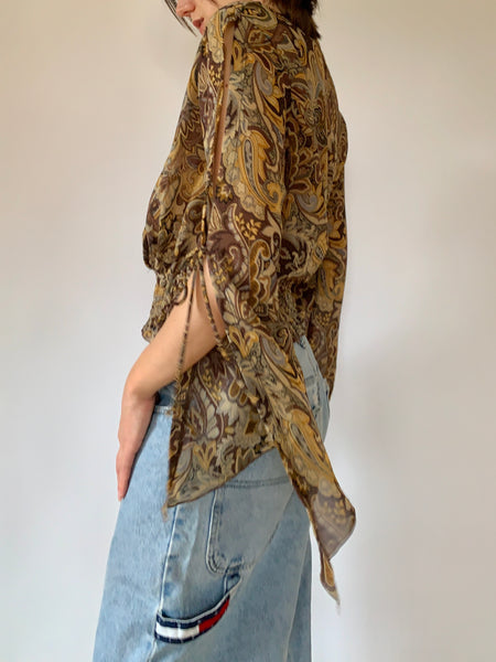 Vintage Boho Fairy Blouse