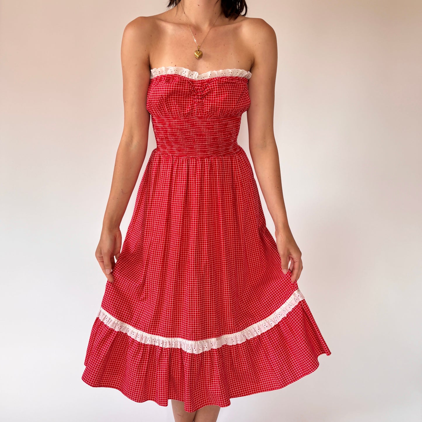 Vintage Strawberry Shortcake Dress (S)