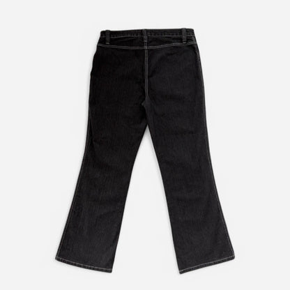 Y2K Embellished Flare Jeans (L)