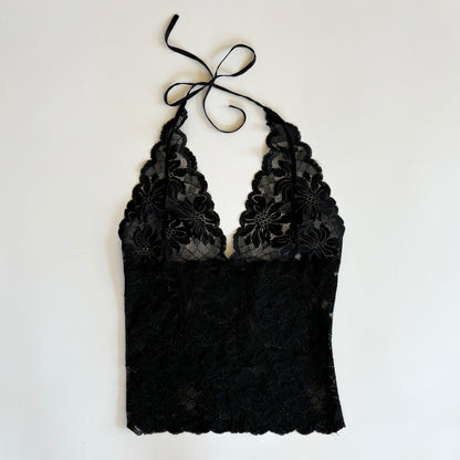 Frederick’s of Hollywood Lace Halter (S)
