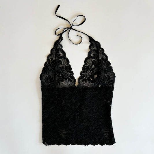 Frederick’s of Hollywood Lace Halter (S)