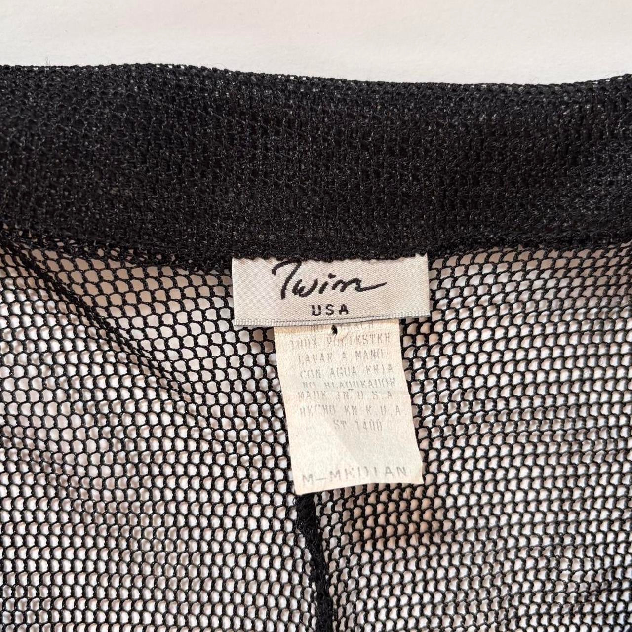 90s Mesh Duster Cardigan (S/M)