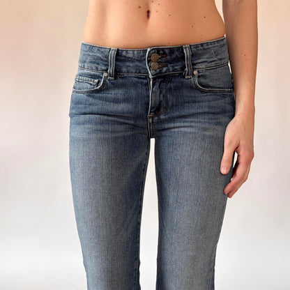 2000s Low Rise Flare Paige Jeans (XXS)