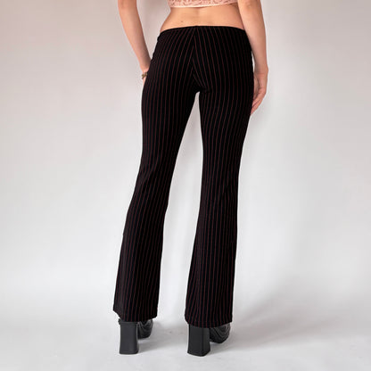 Y2K Pinstripe Flares (XS/S)