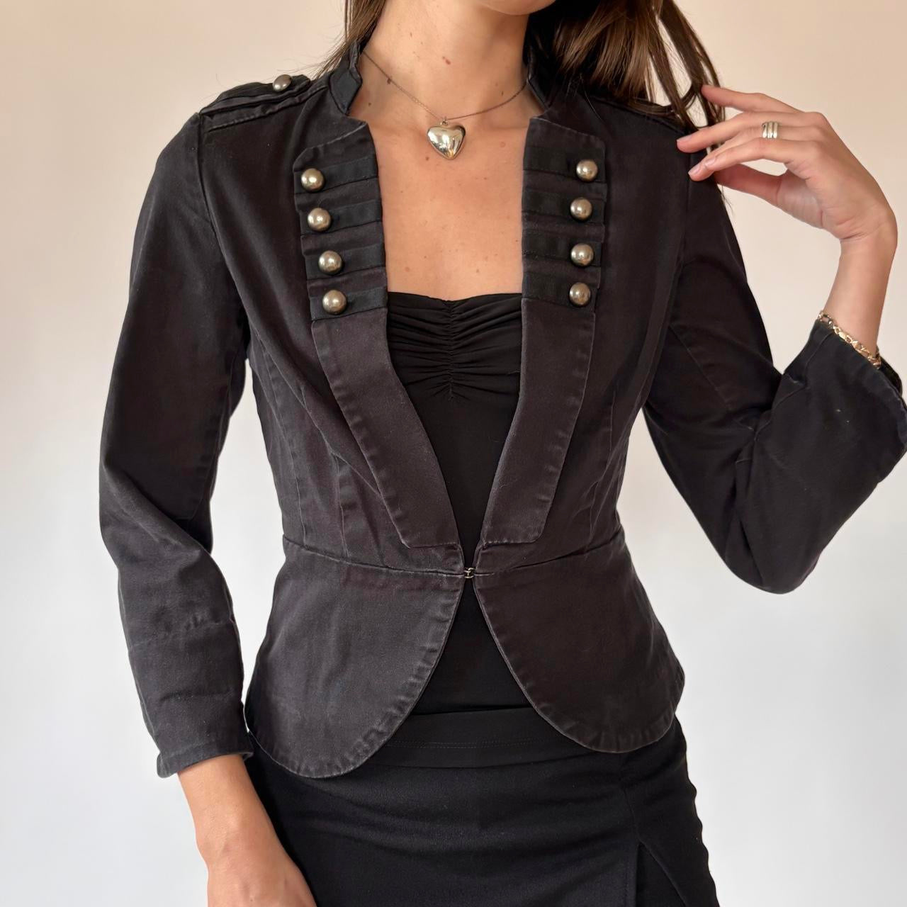 00s Military Style Blazer (S/M)