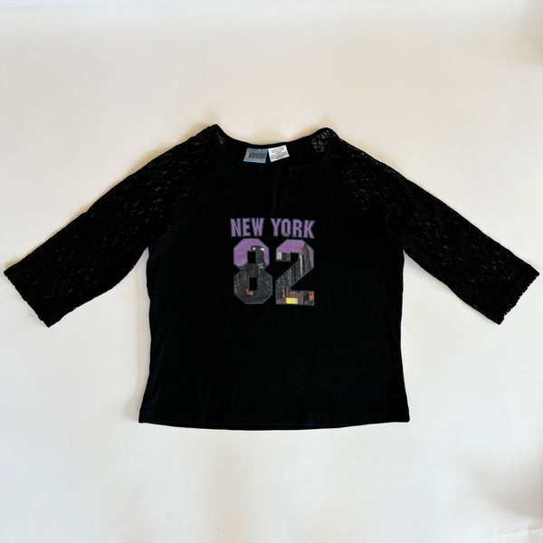 Y2K New York Raglan Tee (L/XL)