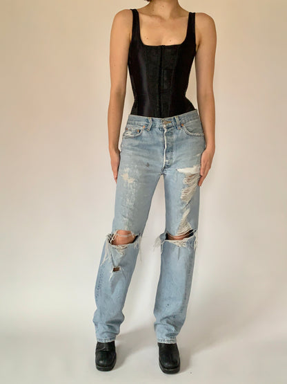 Vintage Distressed Levi’s 501s (M)