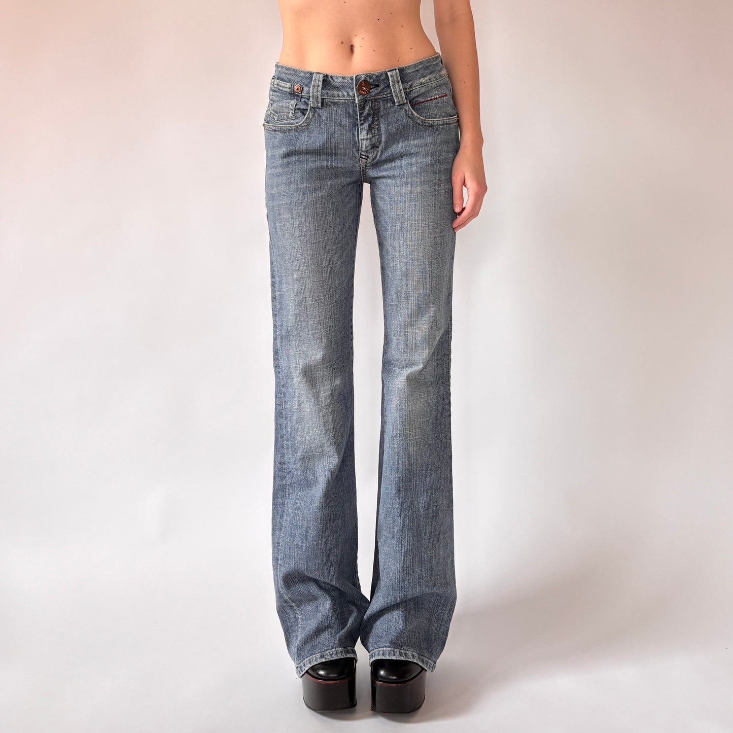 Y2K Flare Jeans (S)