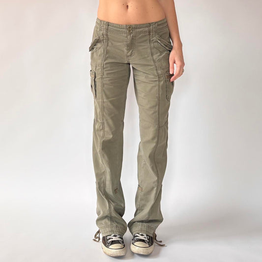 Y2K Roxy Low Rise Cargos (M)