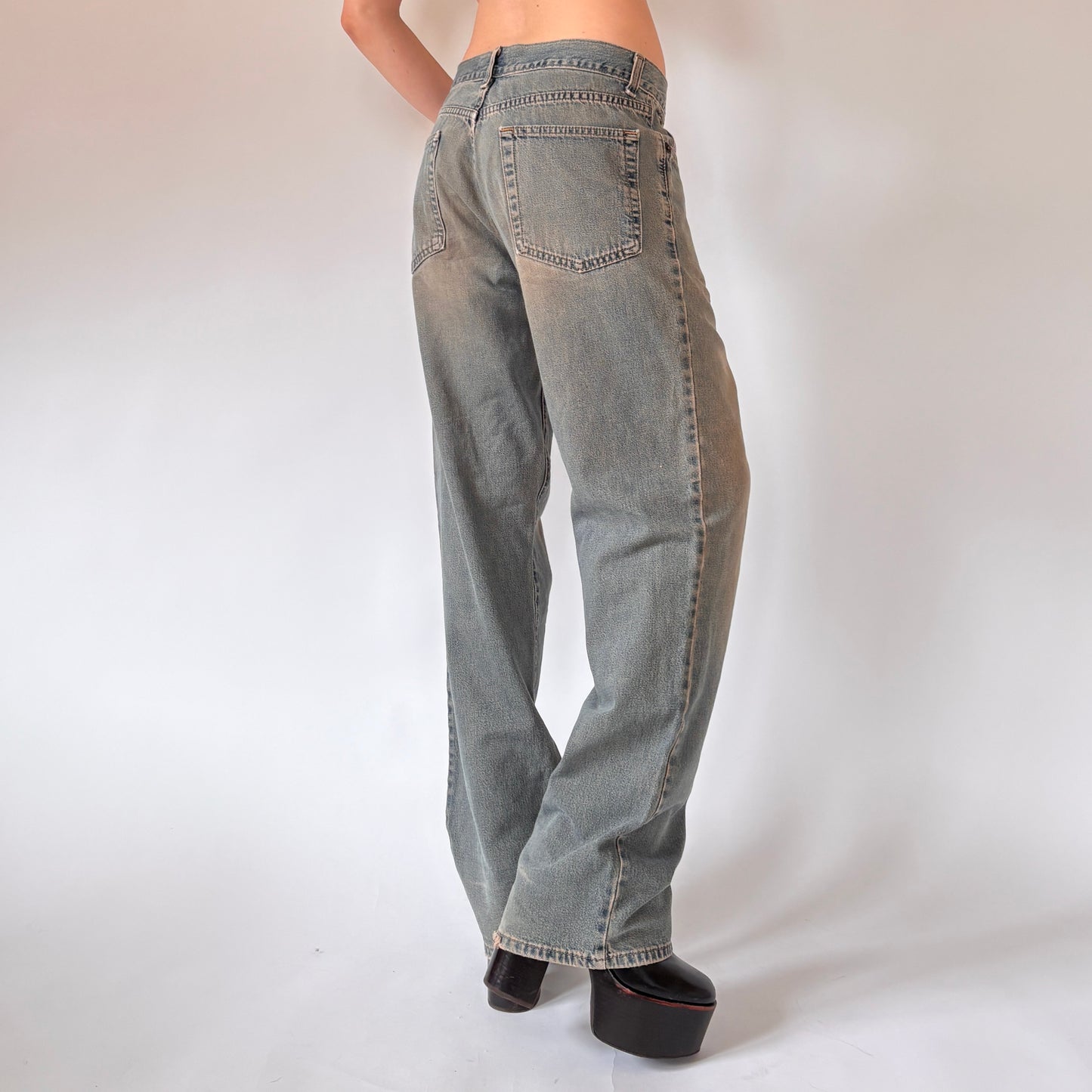 Y2K Boyfriend Jeans (L)