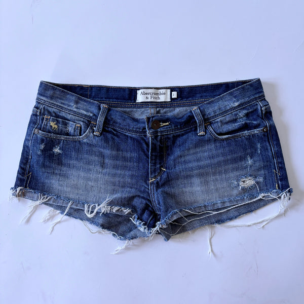 Y2K Abercrombie & Fitch Micro Shorts (XS)