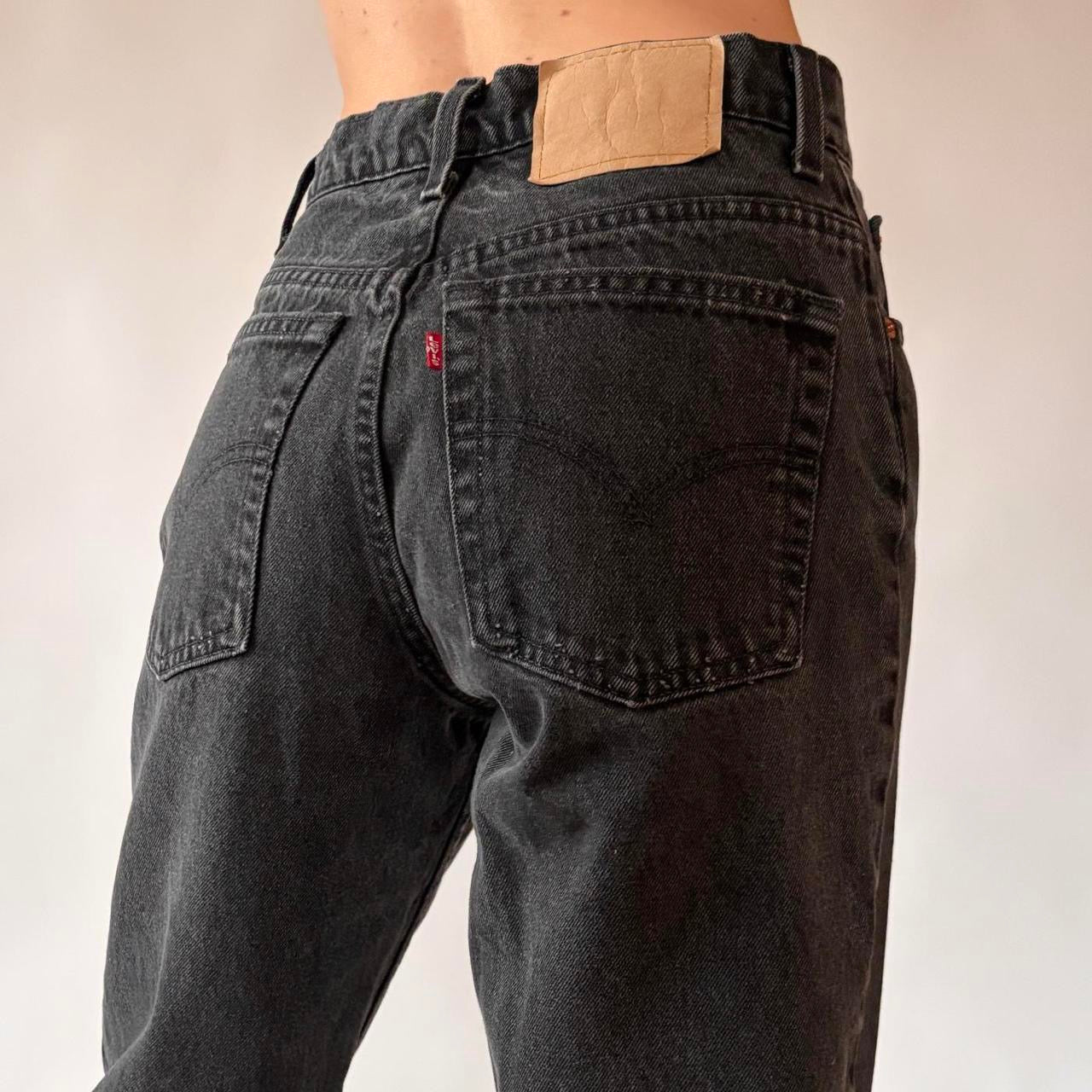 90s Levi’s Black 550 Jeans (S)