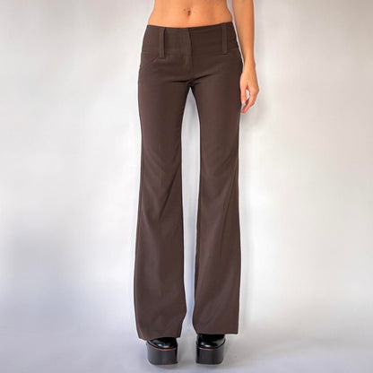 Deadstock Y2K Low Rise Trousers (XS)