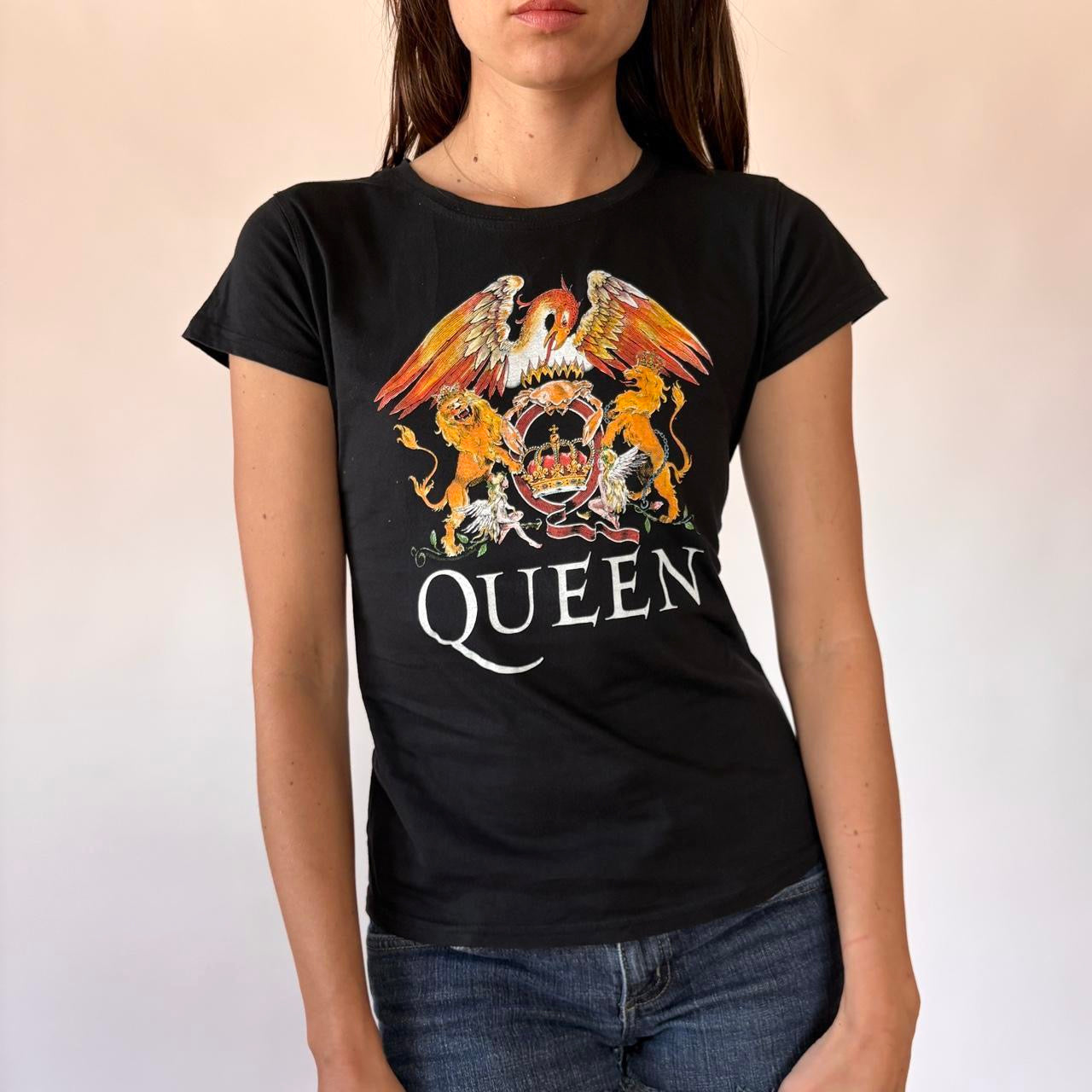 Y2K Queen Baby Tee (S/M)