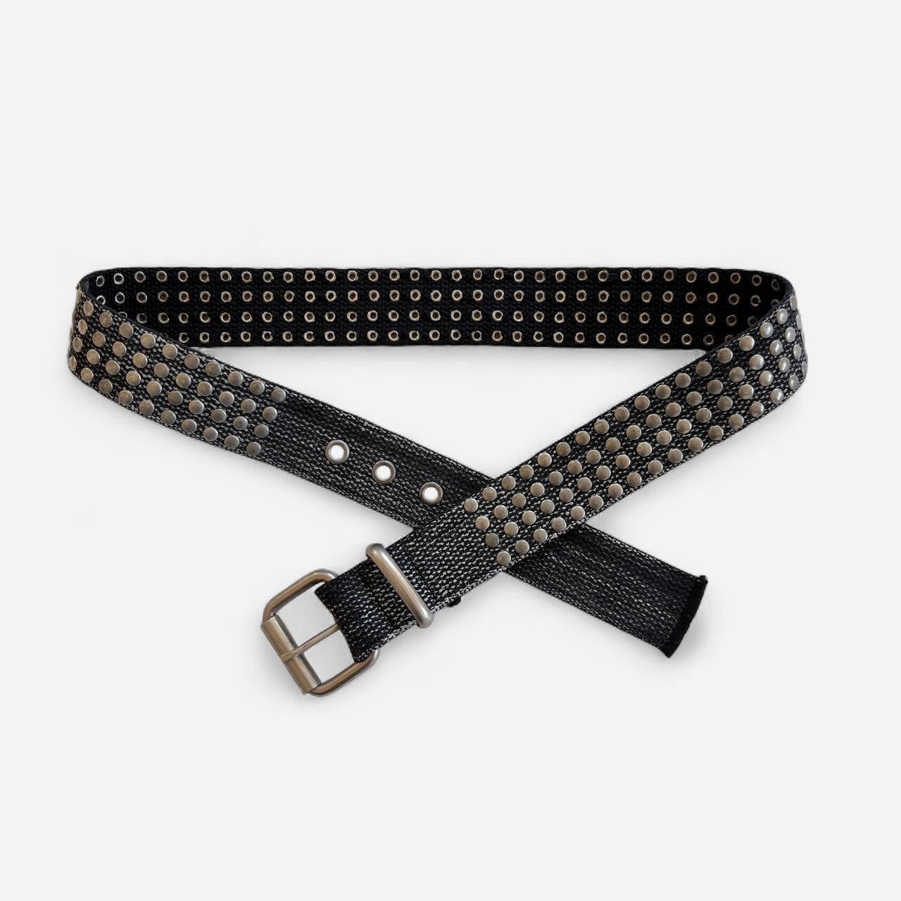 Studded Grommet Belt