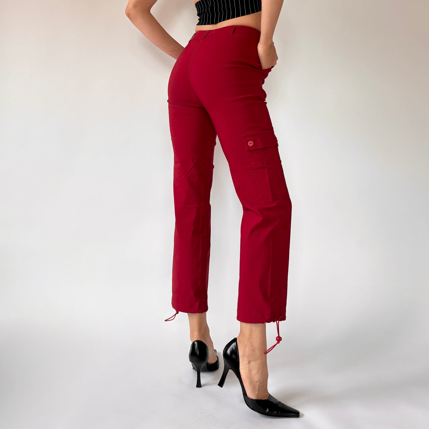 Y2K Cherry Cargos (XS)