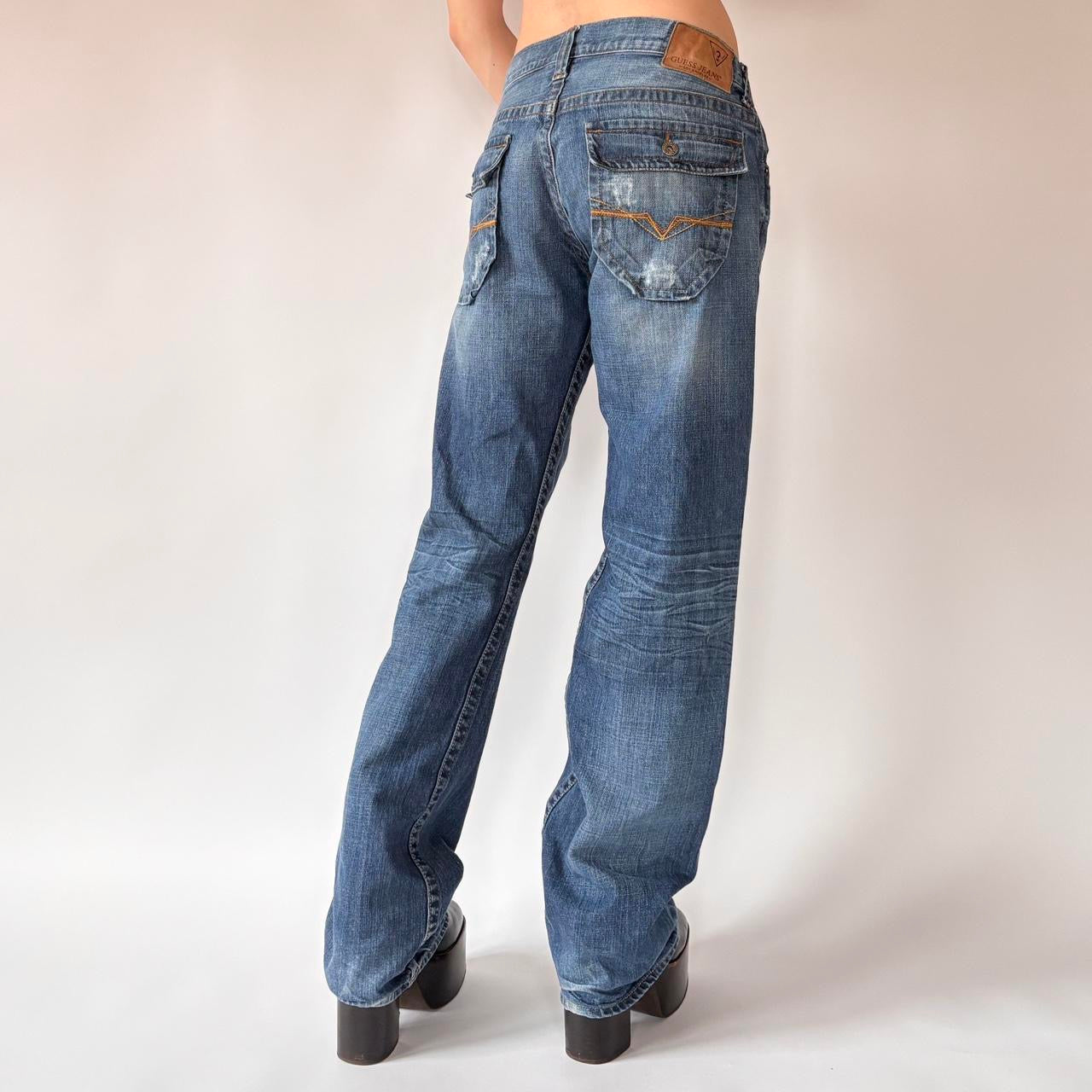 Y2K Guess Boyfriend Jeans (L)