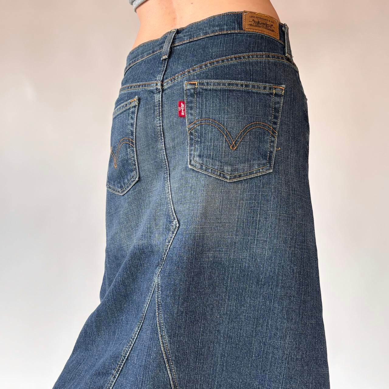 2006 Levi’s Denim Maxi Skirt (S)