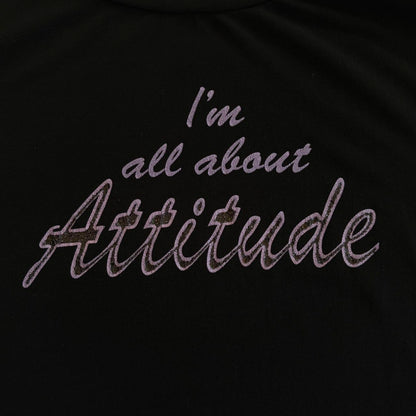 90s Attitude Baby Tee (M/L)