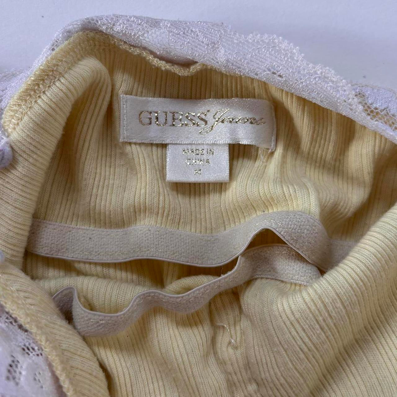 Y2K Guess Lacy Yellow Cami (XS/S)