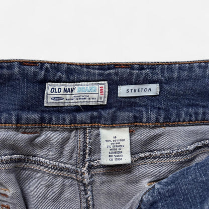 2004 Denim Mini Skirt (XL)