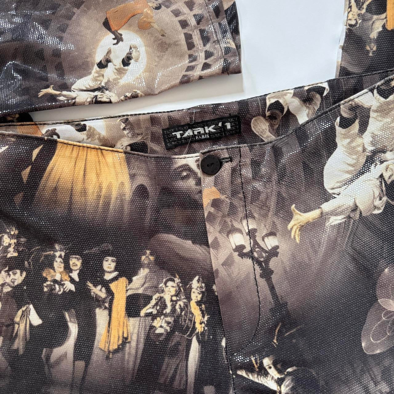 Y2K Novelty Print Pants (M)