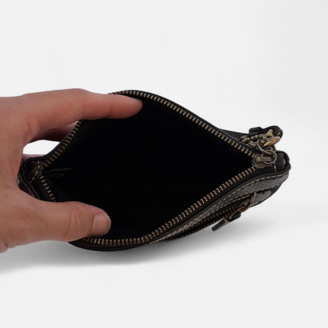 Coach Monogram Wristlet