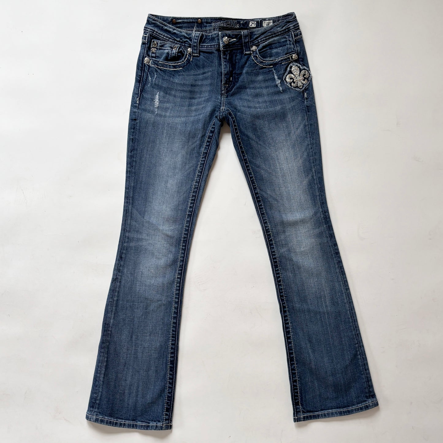 Y2K Miss Me Jeans (S)