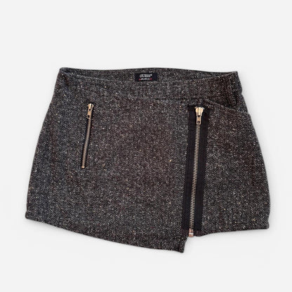 Y2K Guess Zipper Mini Skirt (XS)