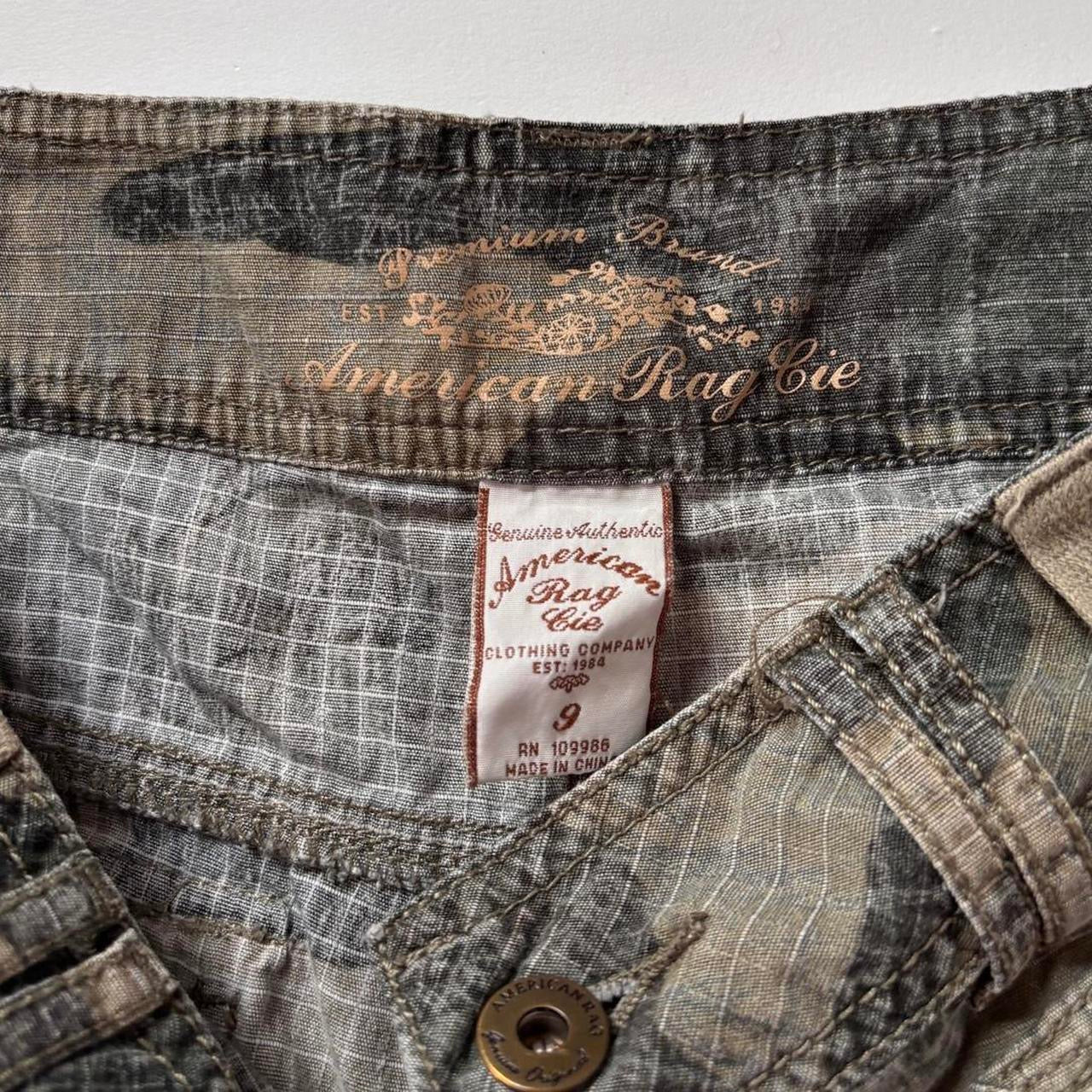 Y2K Camo Cargo Pants (M)