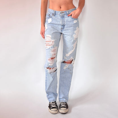 Levi’s 90s Distressed 505 Jeans (S/M)