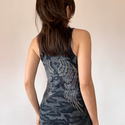 Y2K Fallen Angel Tank (S/M)