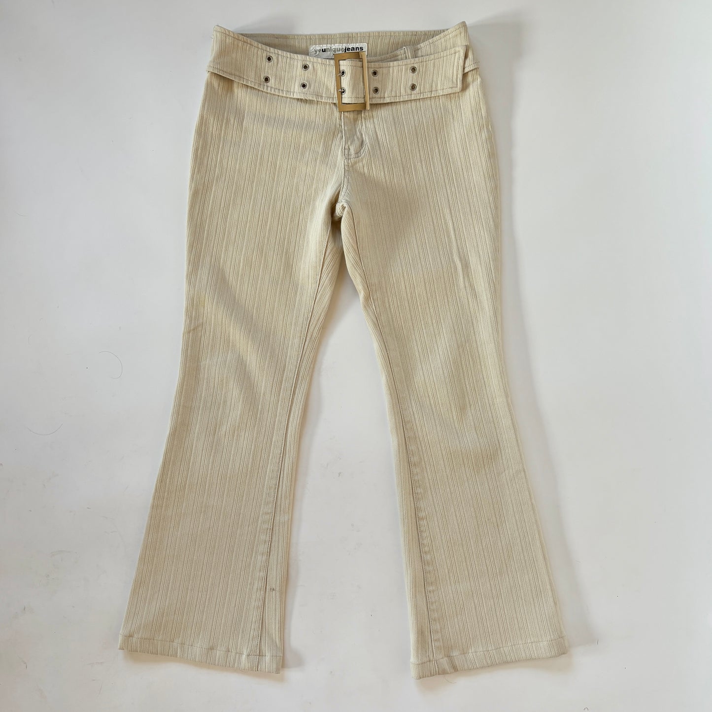 Y2K Belted Flares (S)