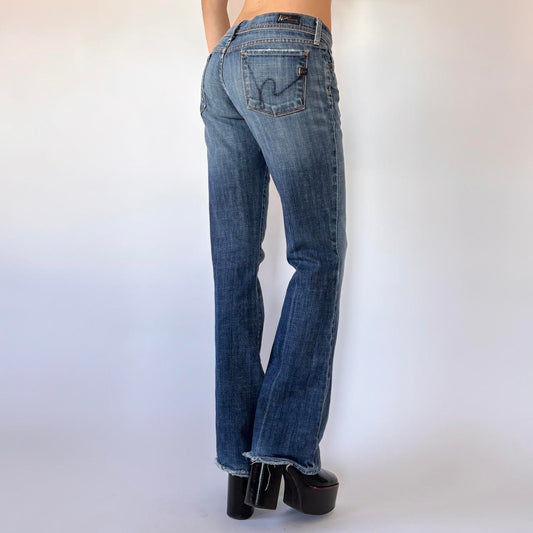 2000s Citizens Low Rise Flare Jeans (S)