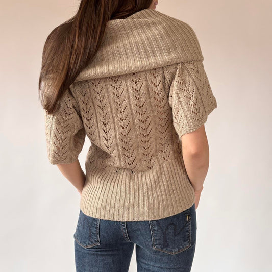 2000s Slouchy Knit Top (S)