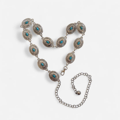 Western Concho Chain Belt