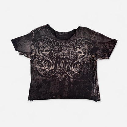 Y2K Xtreme Couture Thrashed T-Shirt (XL-2X)