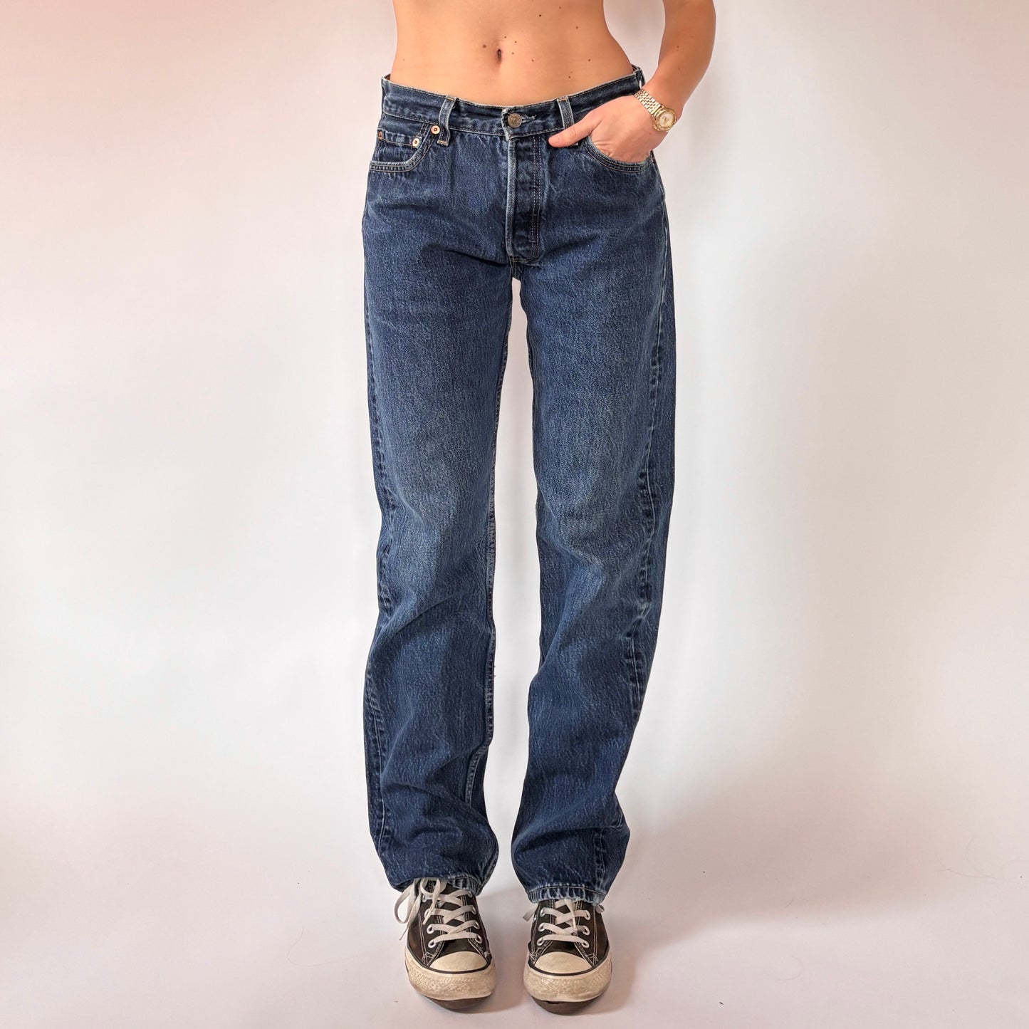 Levi’s 90s 501 “For Women” Jeans (M)