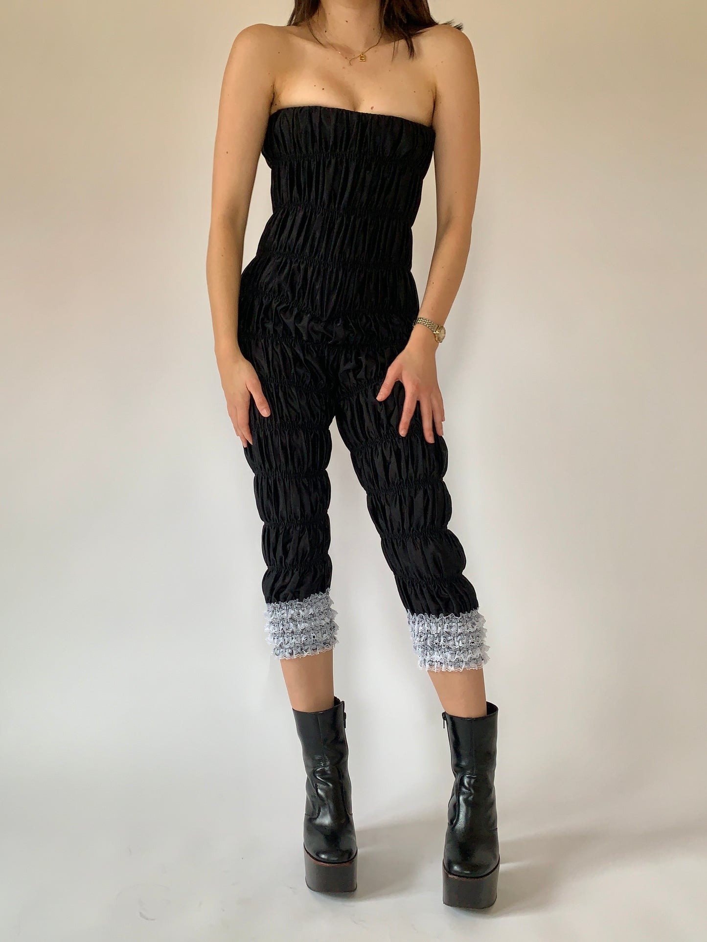 Vintage Ruffle Pantaloons - S/M