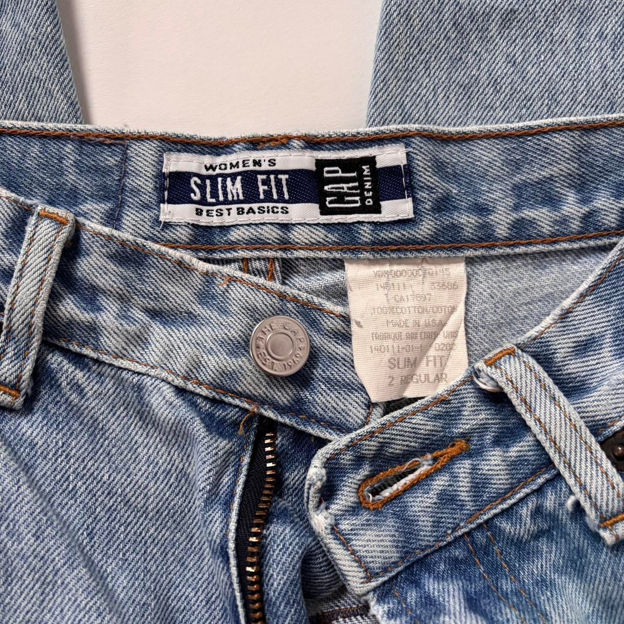 90s Gap Slim Fit Jeans (XS)