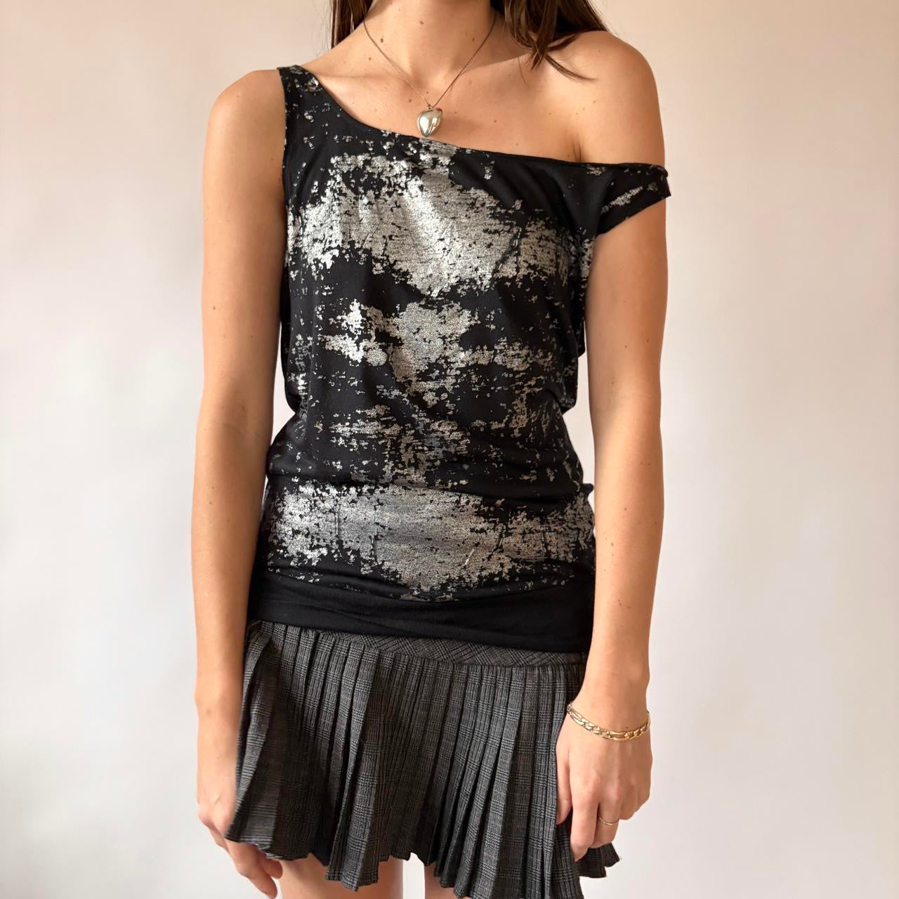 00s Indie Sleaze Chain Top (S/M)